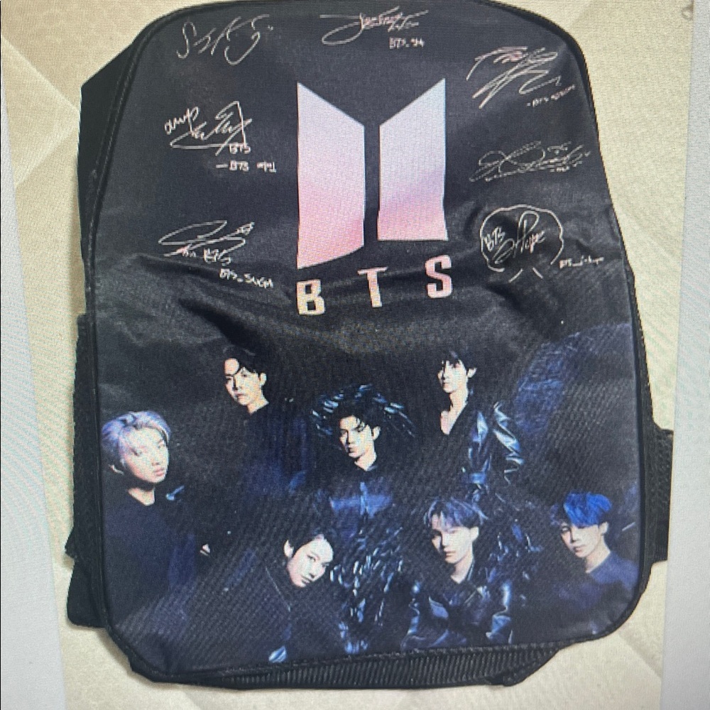 BACK TO SCHOOL BACKPACK BTS AND BOWSER LUNCH AND PRNCIL CASE SET NEW - Picture 2 of 5